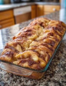Apple Fritter Pull-Apart Bread