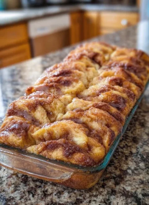 Apple Fritter Pull-Apart Bread