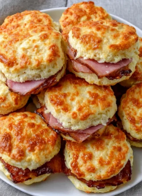 Bacon Biscuit Sandwiches