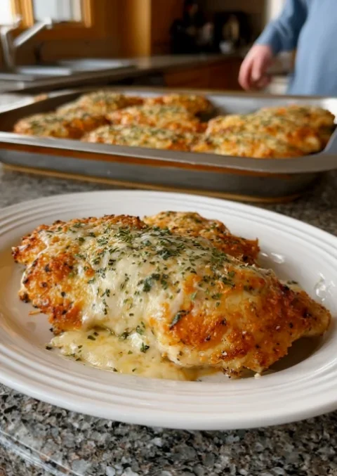 Baked Garlic Parmesan Chicken Recipe