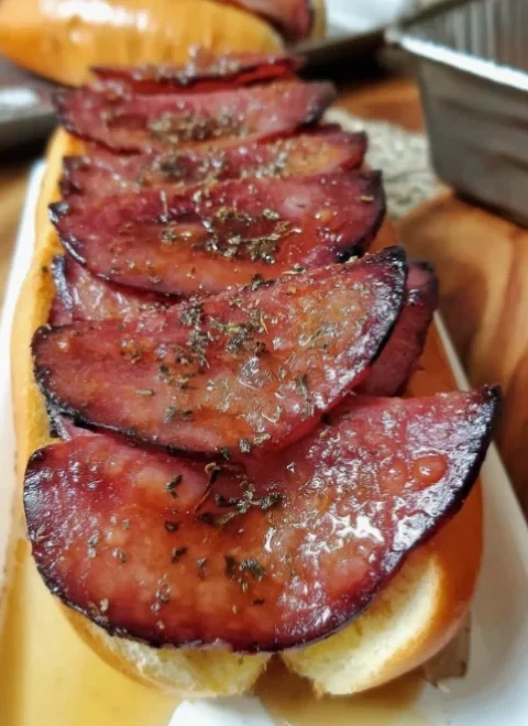 Baked Ham Slices