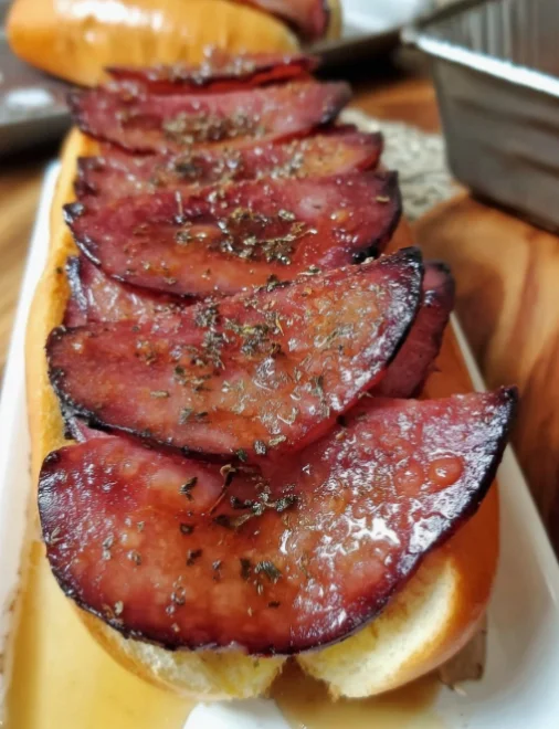Baked Ham Slices