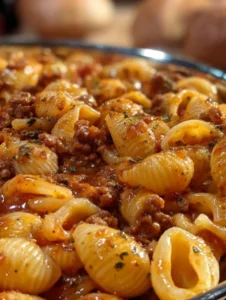 Beef & Shell Pasta