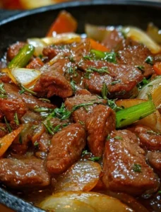 Beef Stir Fry with Onions