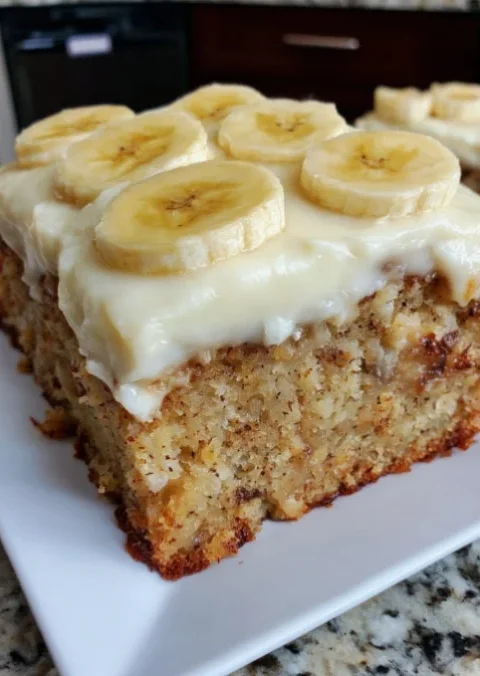 best banana cake recipe with cream cheese icing