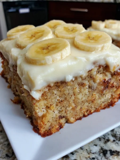 best banana cake recipe with cream cheese icing