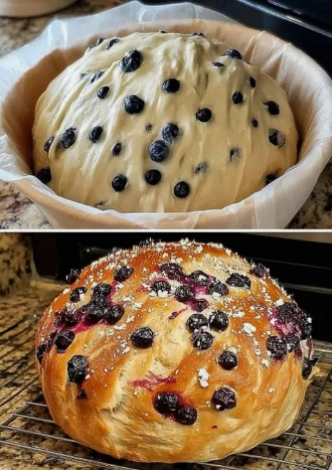 Blueberry Cream Cheese Loaf