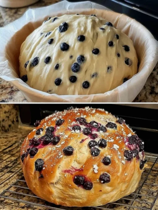 Blueberry Cream Cheese Loaf
