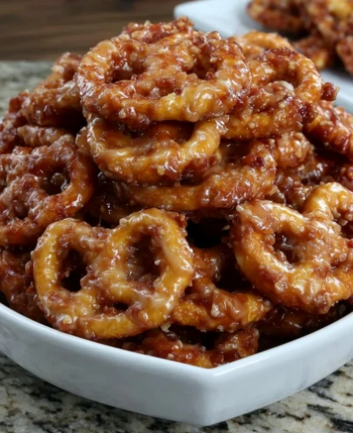 Butter Toffee Pretzels