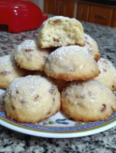 Buttery Pecan Snowball Cookies