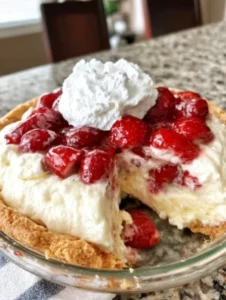 Charlotte’s Eats & Sweets Strawberry Cream Cheese Pie