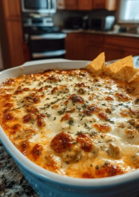 Cheddar Olive Dip