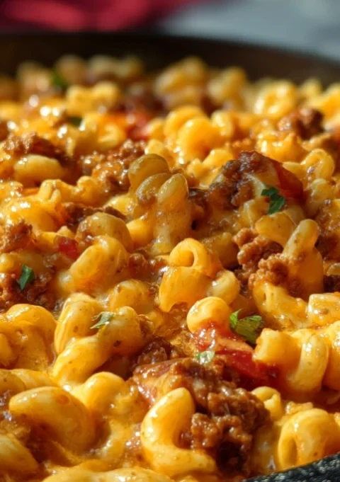 Cheeseburger Pasta