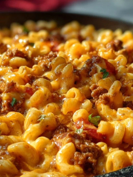 Cheeseburger Pasta