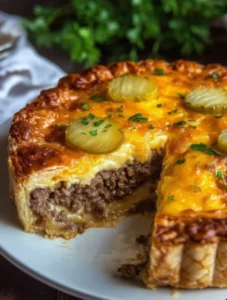 Cheeseburger Pie