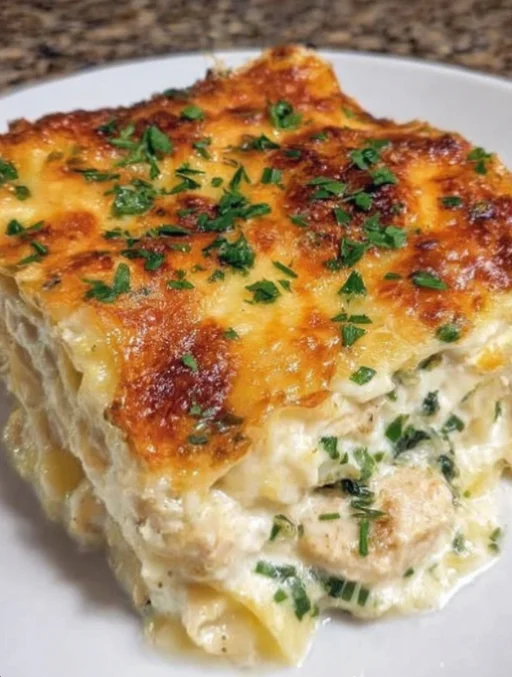 Chicken Alfredo Lasagna