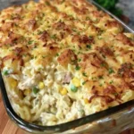Cheesy Bacon Potato Casserole