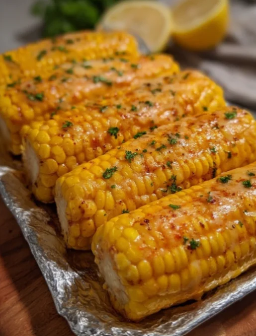 Corn on the Cob with Seasoning