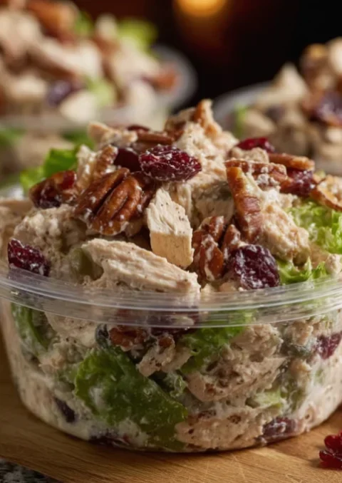 Cranberry and Pecan Chicken Salad