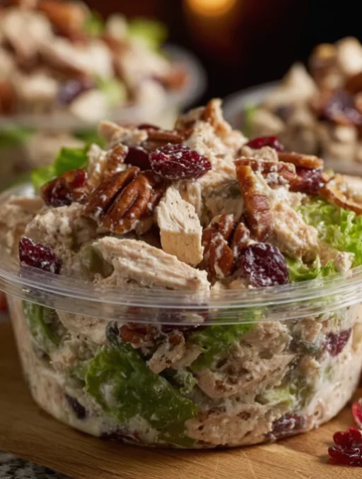 Cranberry and Pecan Chicken Salad