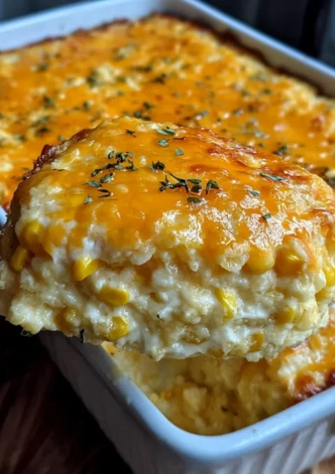 Cream Cheese Corn Casserole