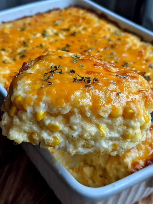Cream Cheese Corn Casserole