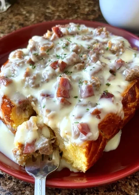 Creamed Chipped Beef on Toast