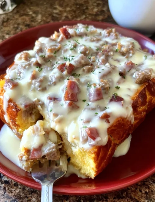 Creamed Chipped Beef on Toast