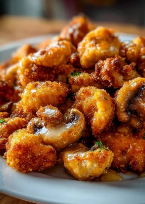 Crispy Fried Mushrooms