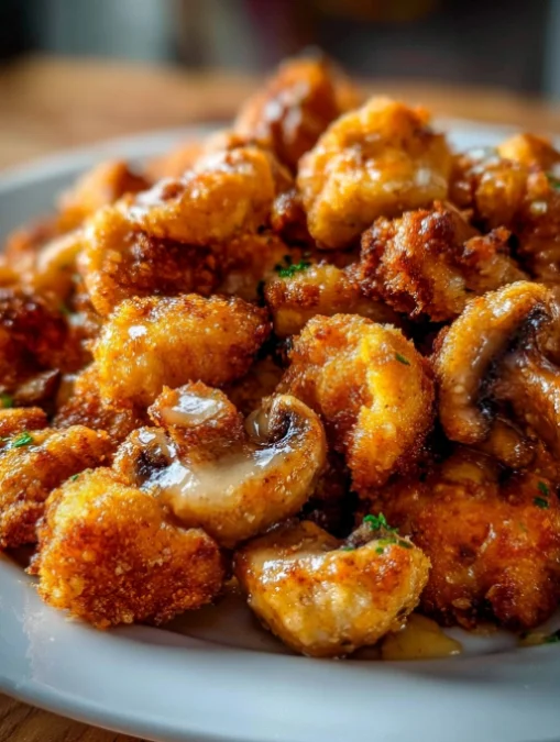 Crispy Fried Mushrooms