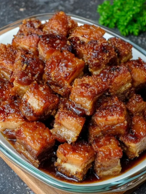 Crispy Pork Belly Bites