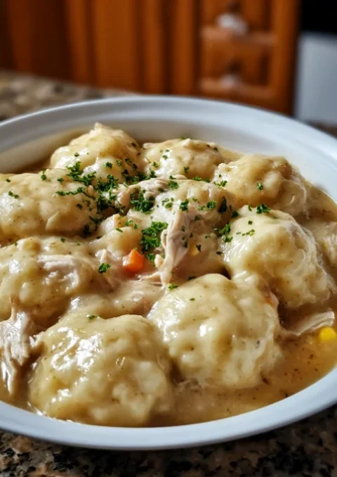 Crock Pot Chicken and Dumplings