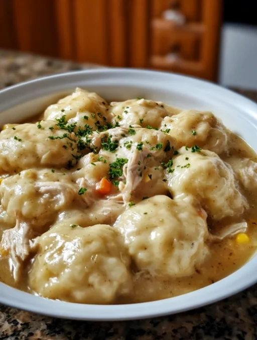 Crock Pot Chicken and Dumplings