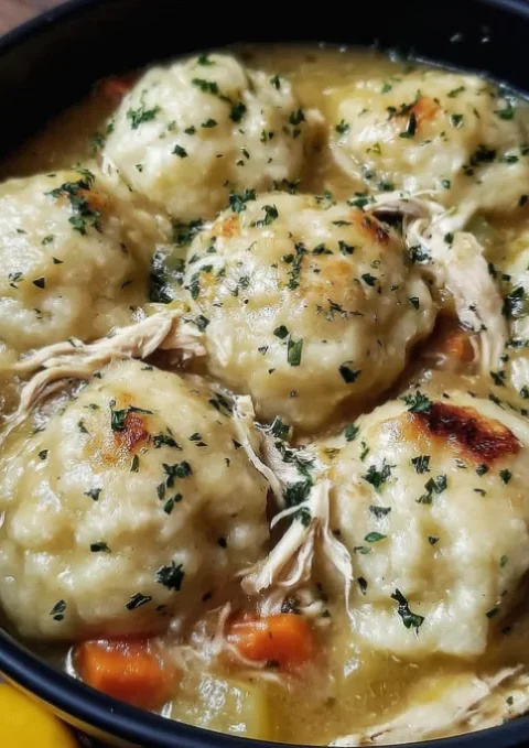 Crockpot Chicken and Dumplings