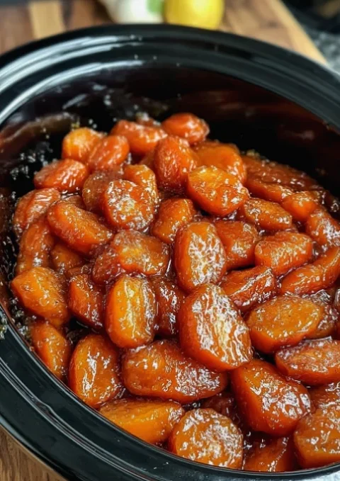 Crockpot Honey Glazed Carrots