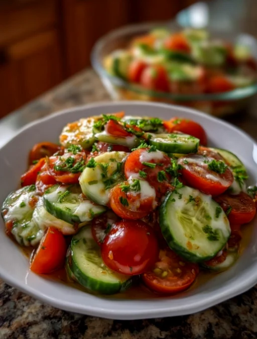 Cucumber and Tomato Salad