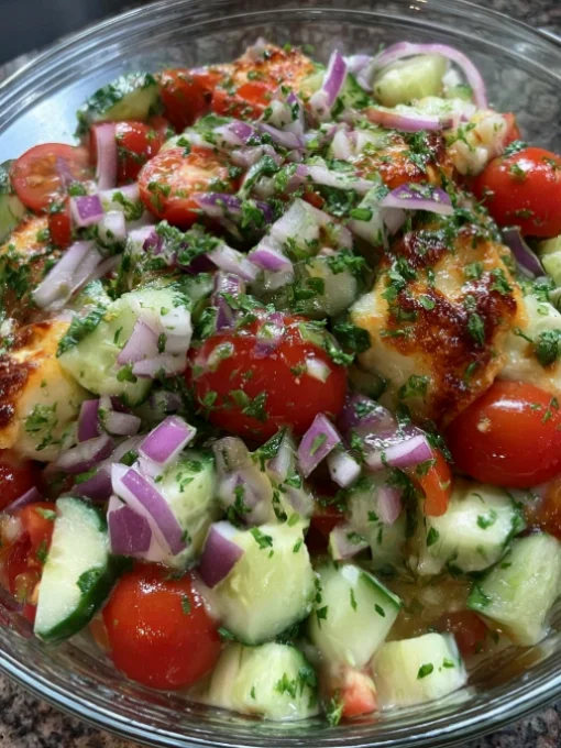 Cucumber and Tomato Salad