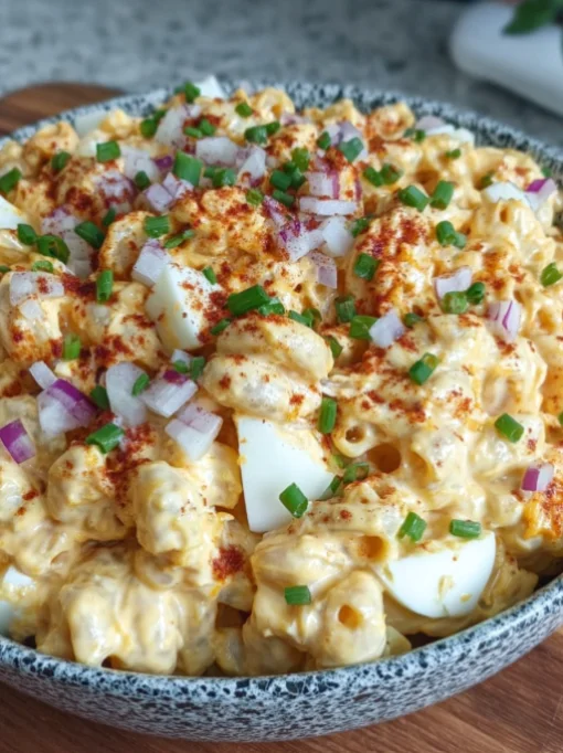 Deviled Egg Pasta Salad