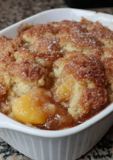 easy old-fashioned peach cobbler recipe