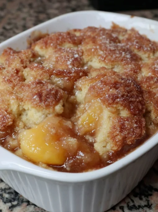 Easy Old-Fashioned Peach Cobbler Recipe