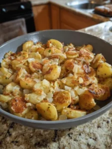 Fried Potatoes and Onions