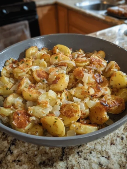 Fried Potatoes and Onions