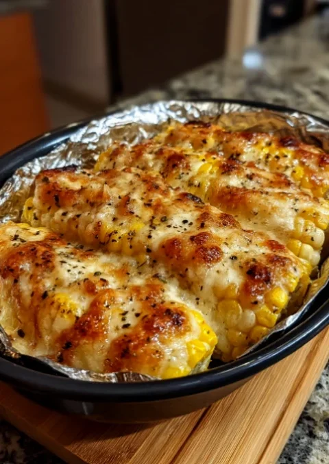 Garlic Parmesan Corn