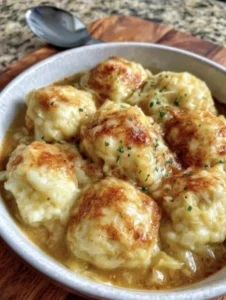 German Cabbage and Dumplings