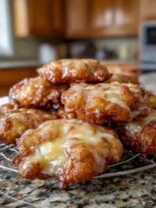 Glazed Apple Fritters