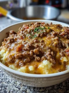 Ground Beef and Gravy