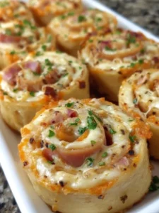 Ham And Cheese Pinwheels