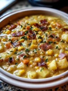 Ham and Corn Chowder