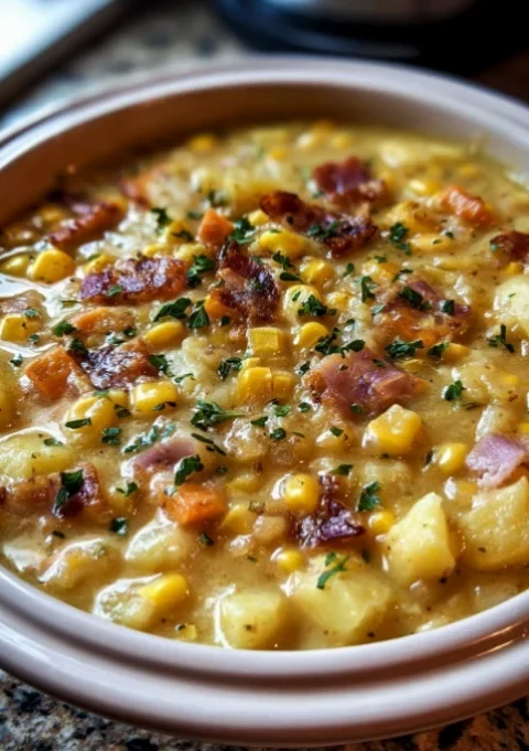 Ham and Corn Chowder