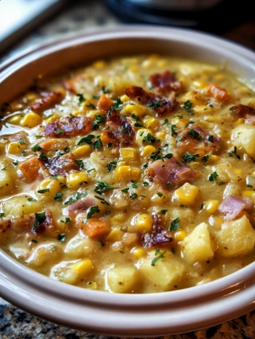 Ham and Corn Chowder